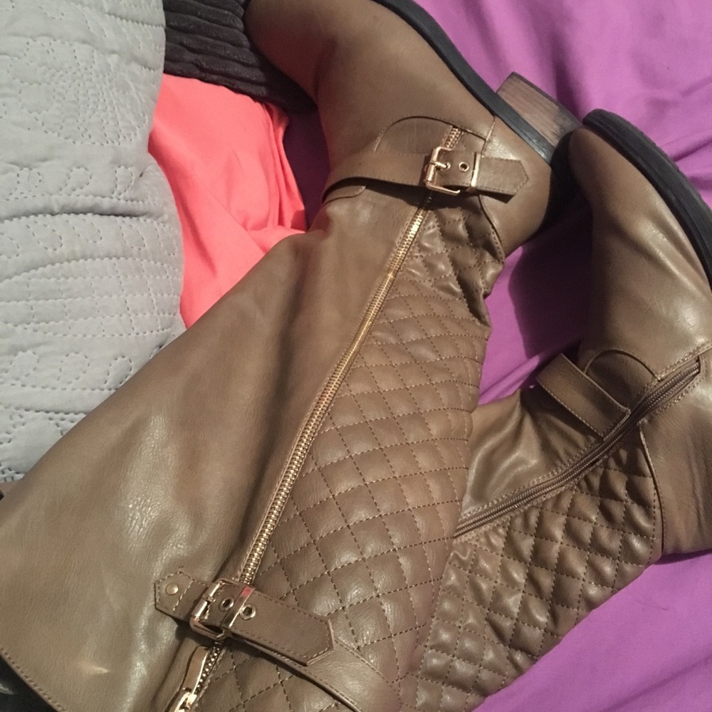 Knee high boots